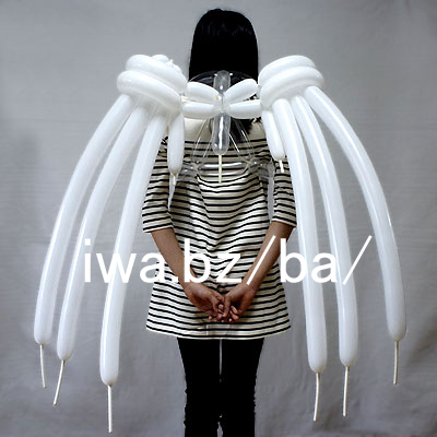 �o���[�� �V�g�̉H balloon angel wings