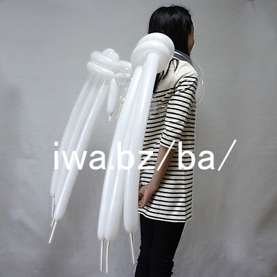 �o���[�� �V�g�̉H balloon angel wings